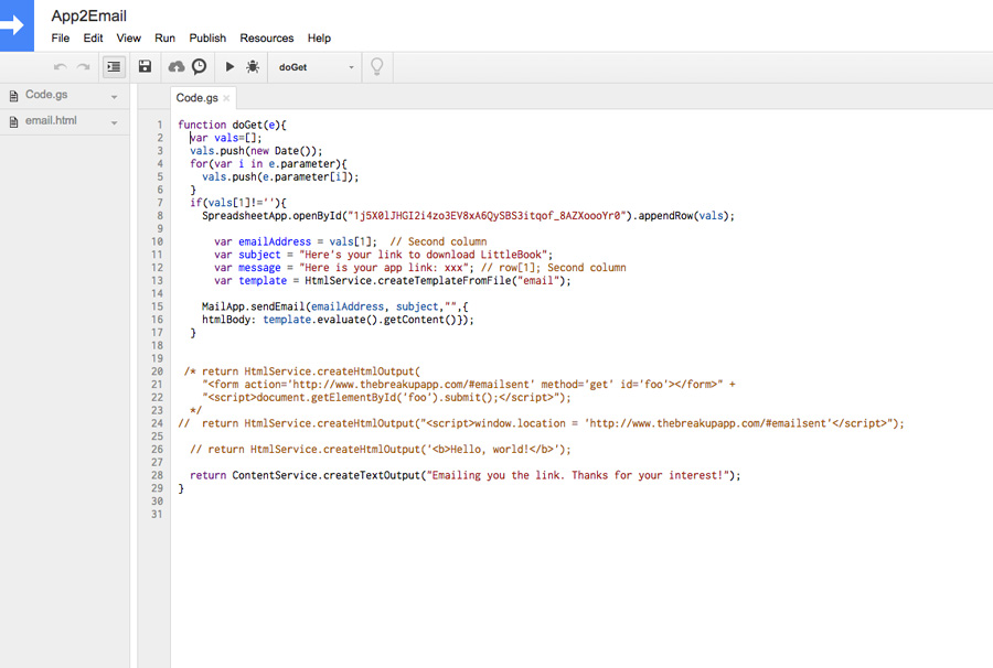 App Script
